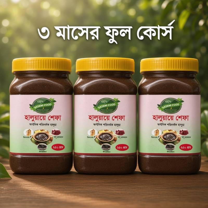যৌন শক্তির হালুয়া ৩ মাসের ফুল কোর্স 